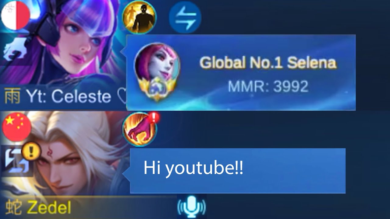 I PLAYED WITH YOUTUBER GLOBAL SELENA GIRL IN 5 MEN OPEN VC!!☺️🌸(Soft voice lol)