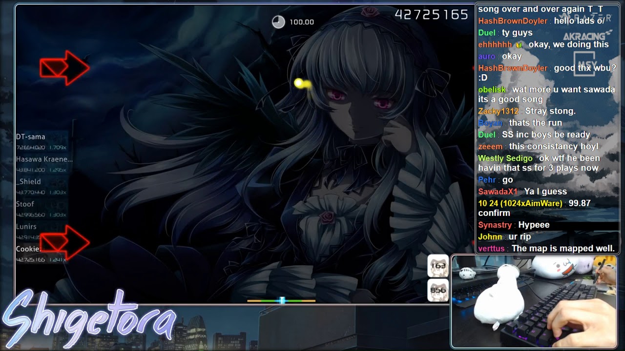 Cookiezi | Yousei Teikoku - Hades: The rise [Hardest] +HD,HR SS #1 709pp 7.46★ 58.91UR | Livestream!