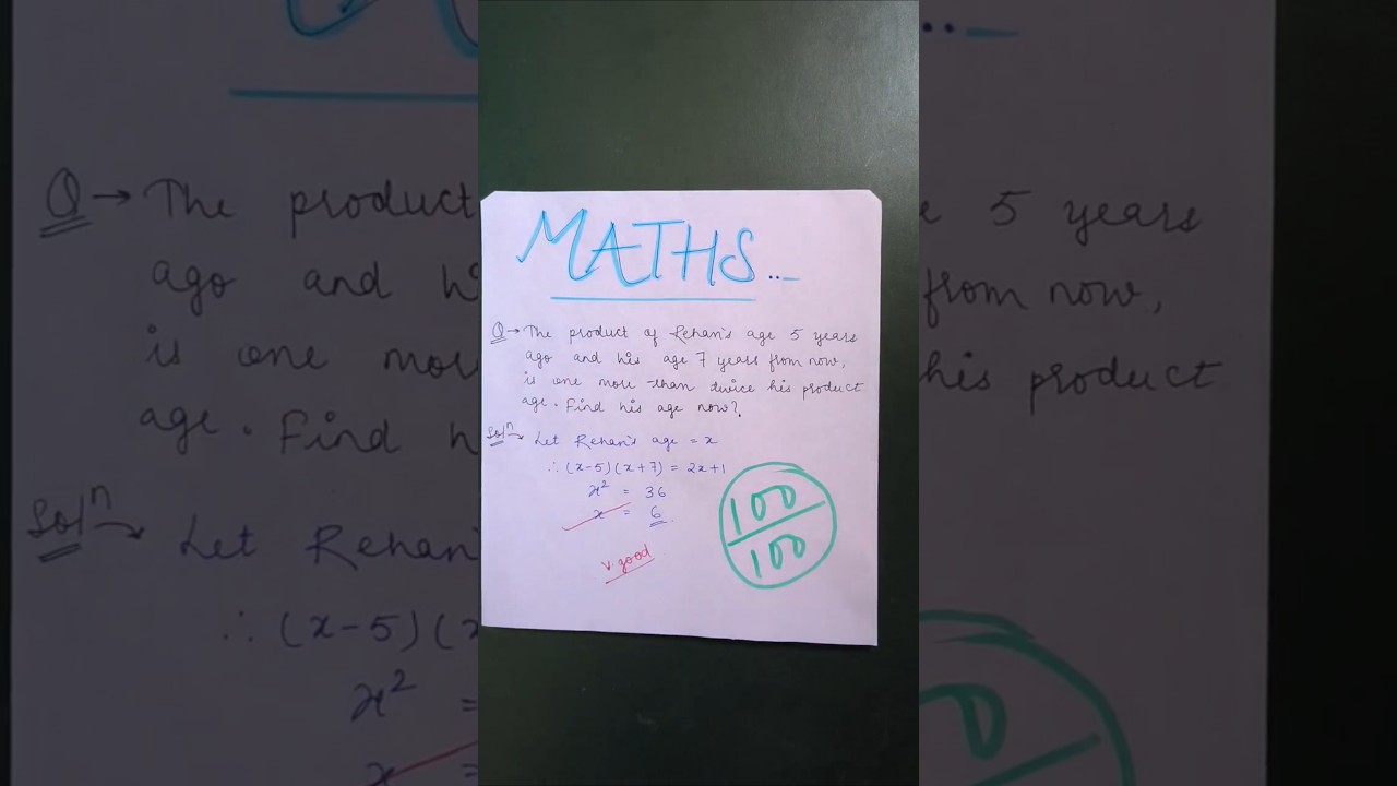 MATHEMATICS EXAM TIPS!!!! 📝🧠✨#studytips #studyadvice #exam #study #shorts