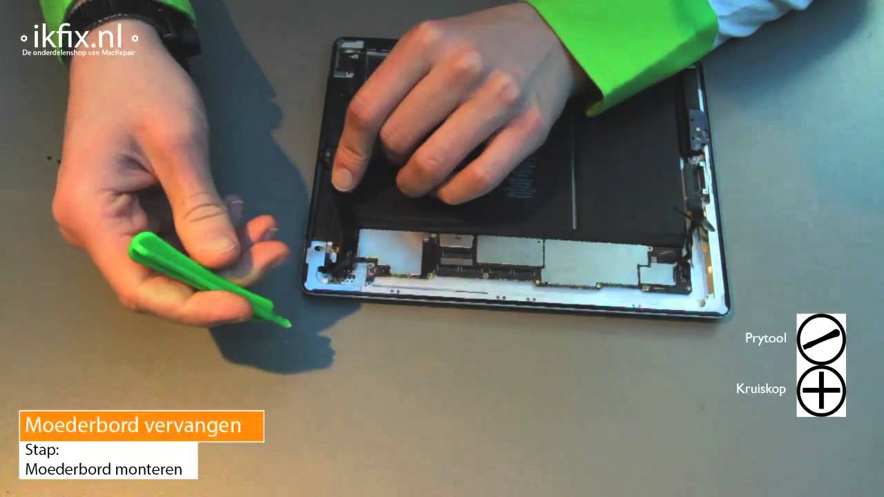iPad 3 moederbord / logic board vervangen