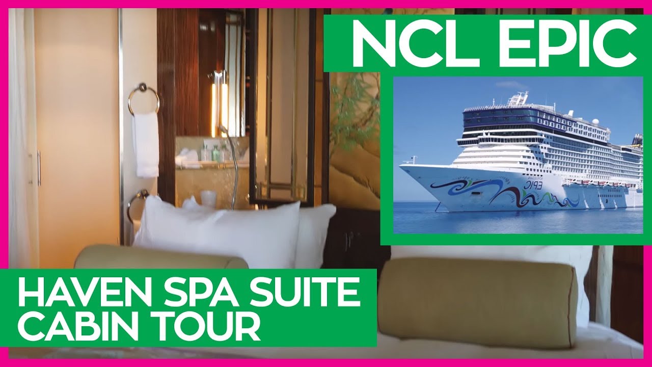 Haven Spa Suite Cabin Tour 14151 Norwegian Epic H9 Nov 18 2017 4K
