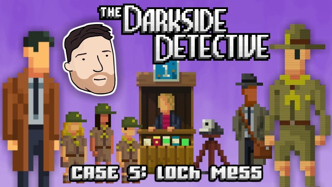 The Darkside Detective - CASE 5: Loch Mess | Graeme Games | Full Playthrough Walkthrough