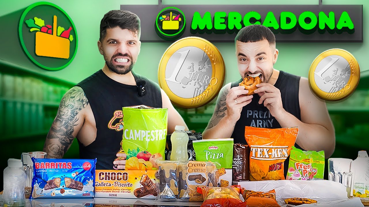 TOP SNACKS de 1€ DO MERCADONA !