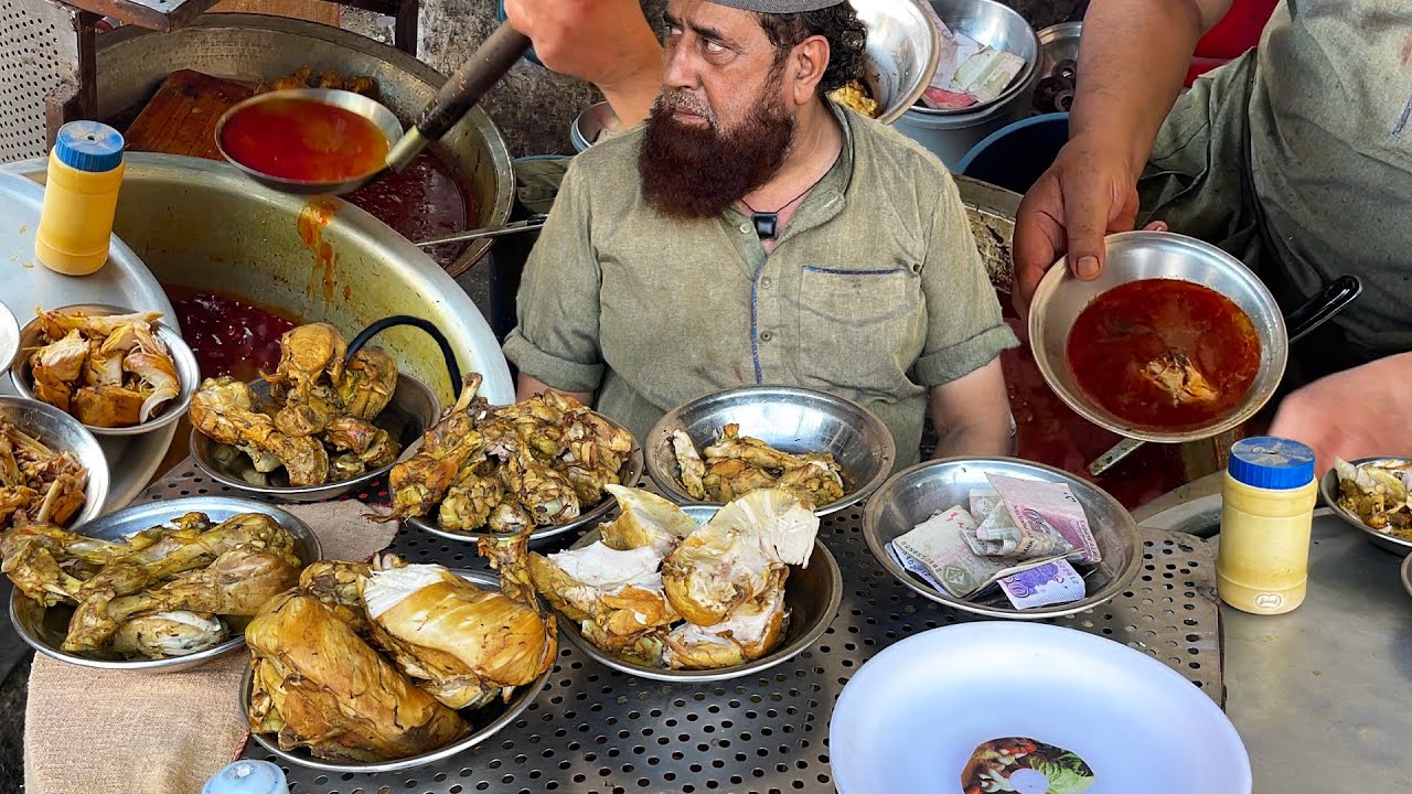 Goga Murgh Shorba Lahore | Lahori Murgh Curry | Lahori Gate Street Food | Lahori Breakfast | Nashta
