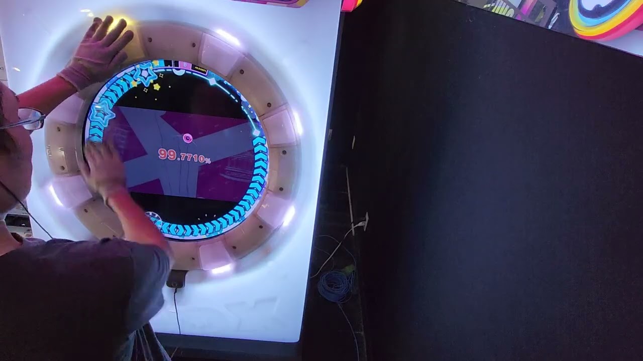 【maimai手元動画】 ワールドワイドワンダー MASTER 初見S+ 98.7901%