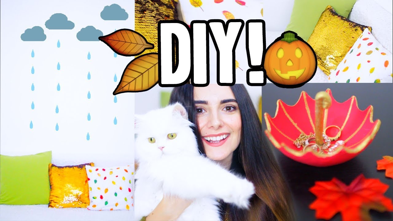 DIY: Decoreaza-ti Camera Pentru Toamna! 🍂🍁🎃☔️