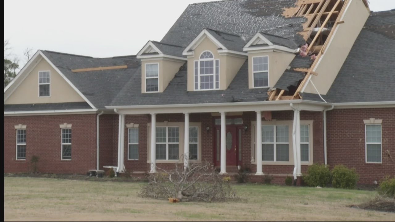 Columbia County EF2 Tornado Damage