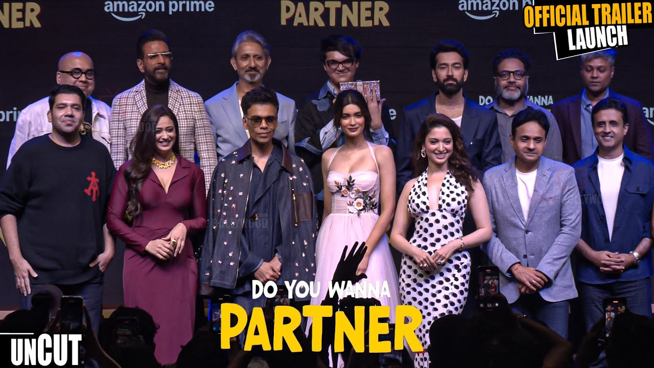 UNCUT - Do You Wanna Partner | Offical Trailer Launch | Tamannaah Bhatia, Diana Penty | Prime Video