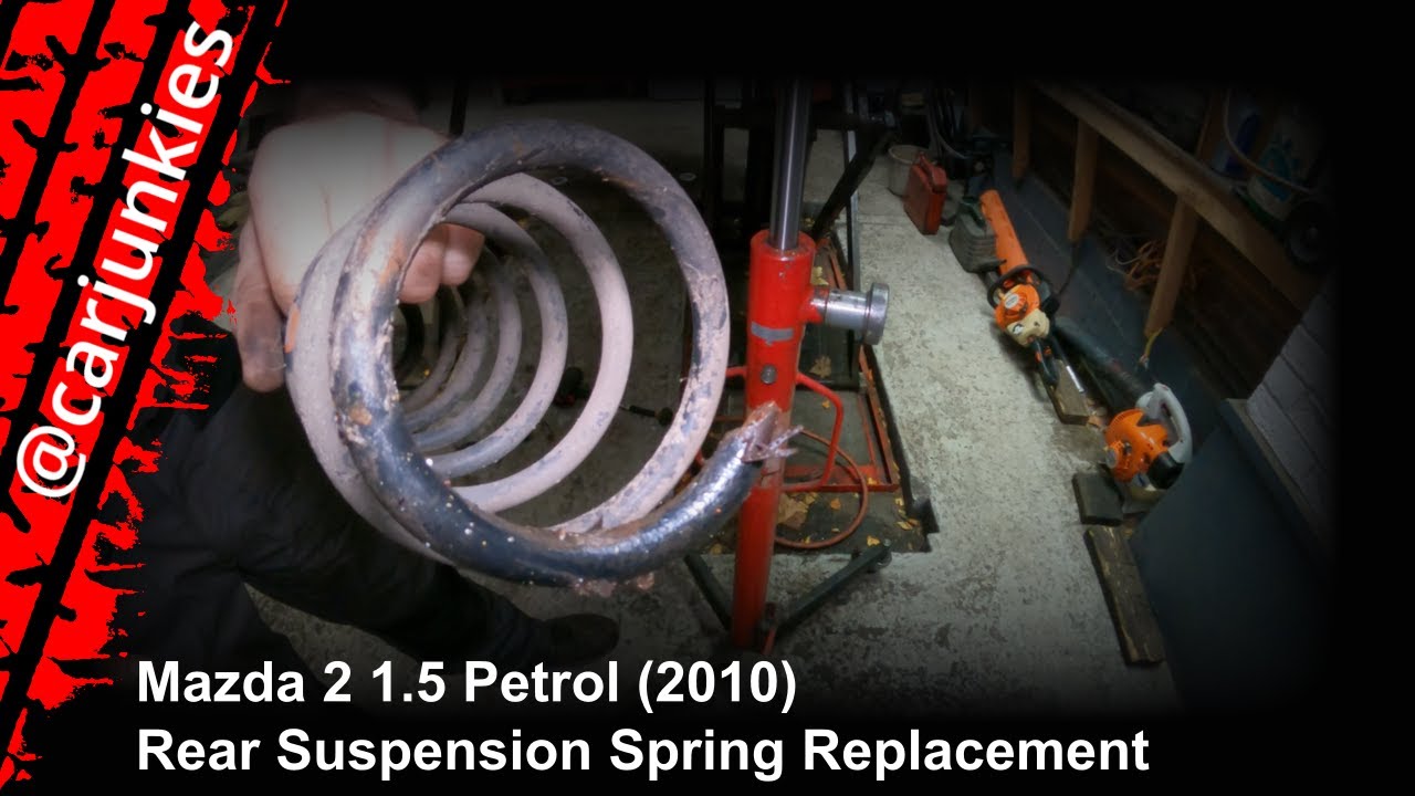 Mazda 2 1.5 Petrol (2010) - Rear Suspension Spring Replacement