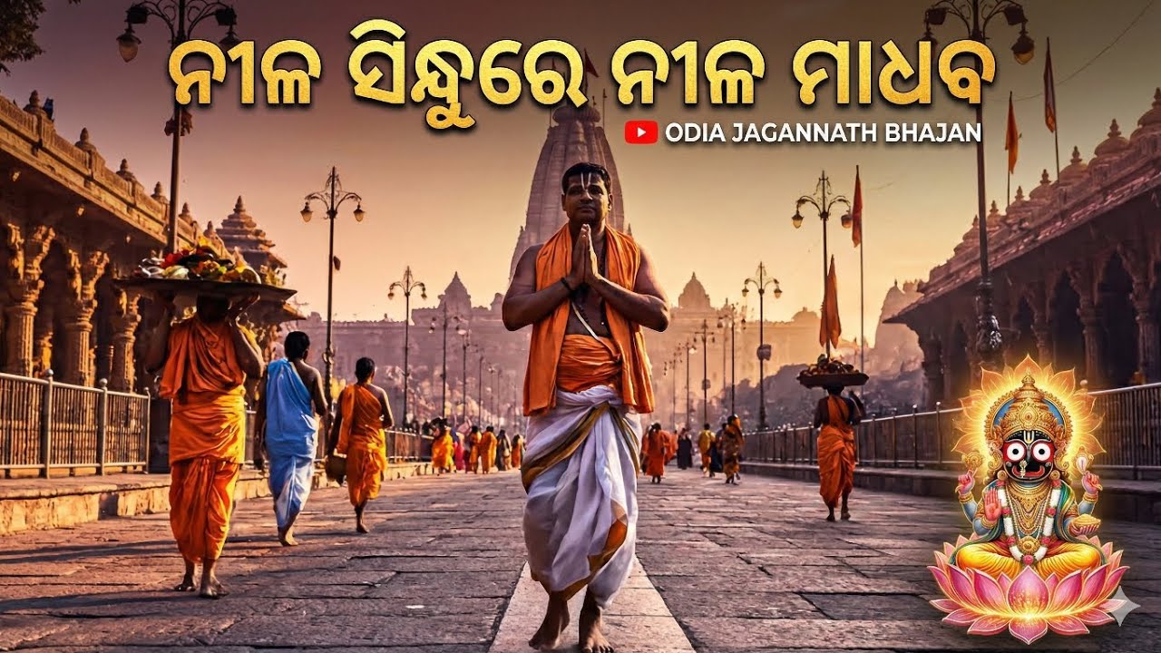 ନୀଳ ସିନ୍ଧୁରେ ନୀଳ ମାଧବ - Nila Sindhu Re Nila Madhab | New Odia Jagannath Bhajan  |