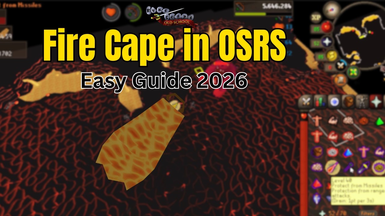 Как получить Огненный плащ в OSRS | Полное руководство 2026