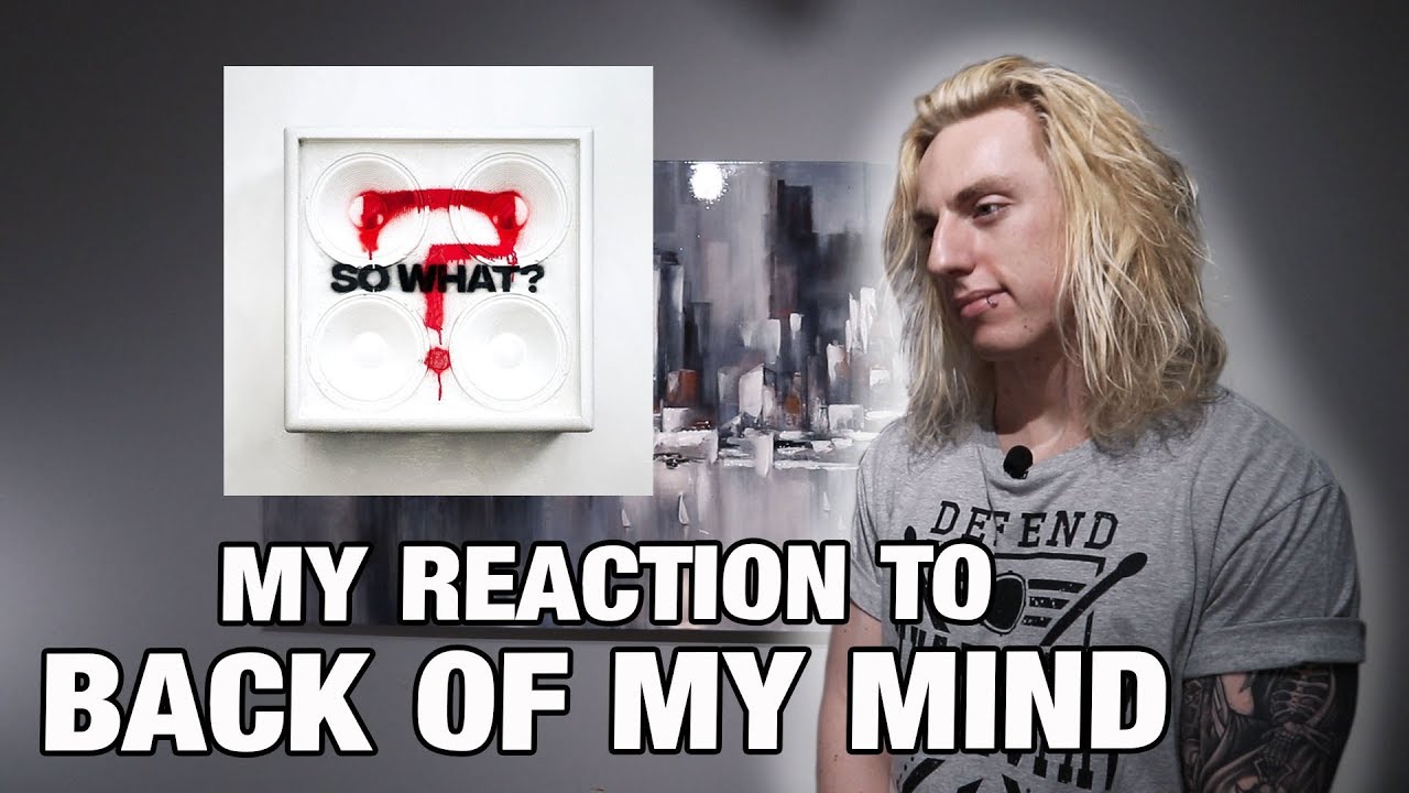 Metal Drummer Reacts: Back Of My Mind by While She Sleeps