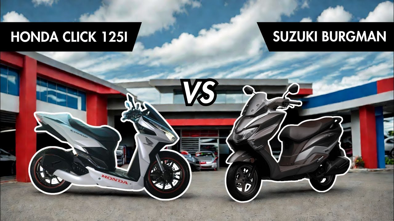 Honda Click 125i vs. Suzuki Burgman Street: Which One Should You Buy in 2025?