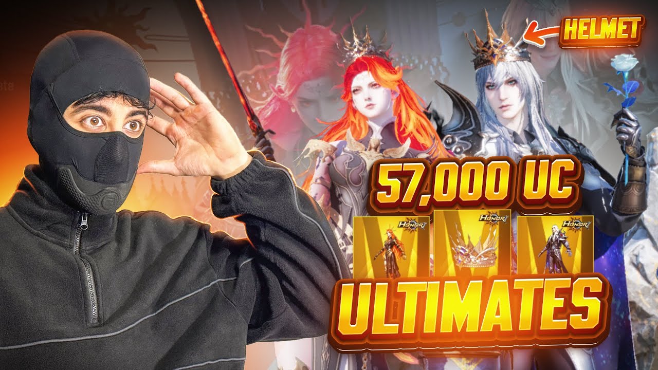 50&rsquo;000 UC New Ultimate Honor Set & M24 😱 | تفتيح العجلة الذهبية الجديدة بخمسين الف شدة 🔥
