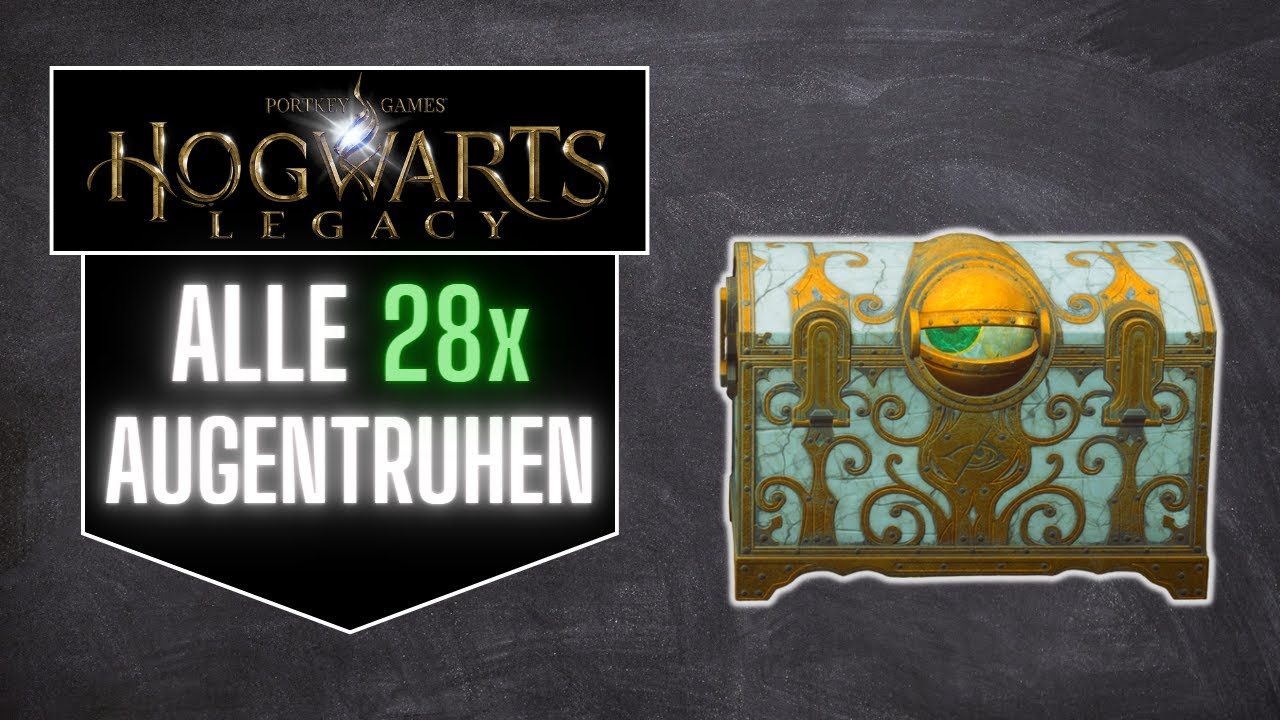 Hogwarts Legacy - All Eye Chests Locations - Hogwarts + Hogsmeade - All Collectibles