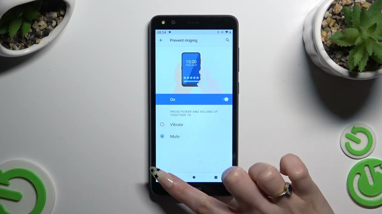 How to Open Vibration Settings on NOKIA C01 Plus &ndash; Vibration Modes