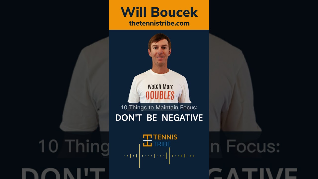 Don&rsquo;t Be Negative - 10 Things to Maintain Focus