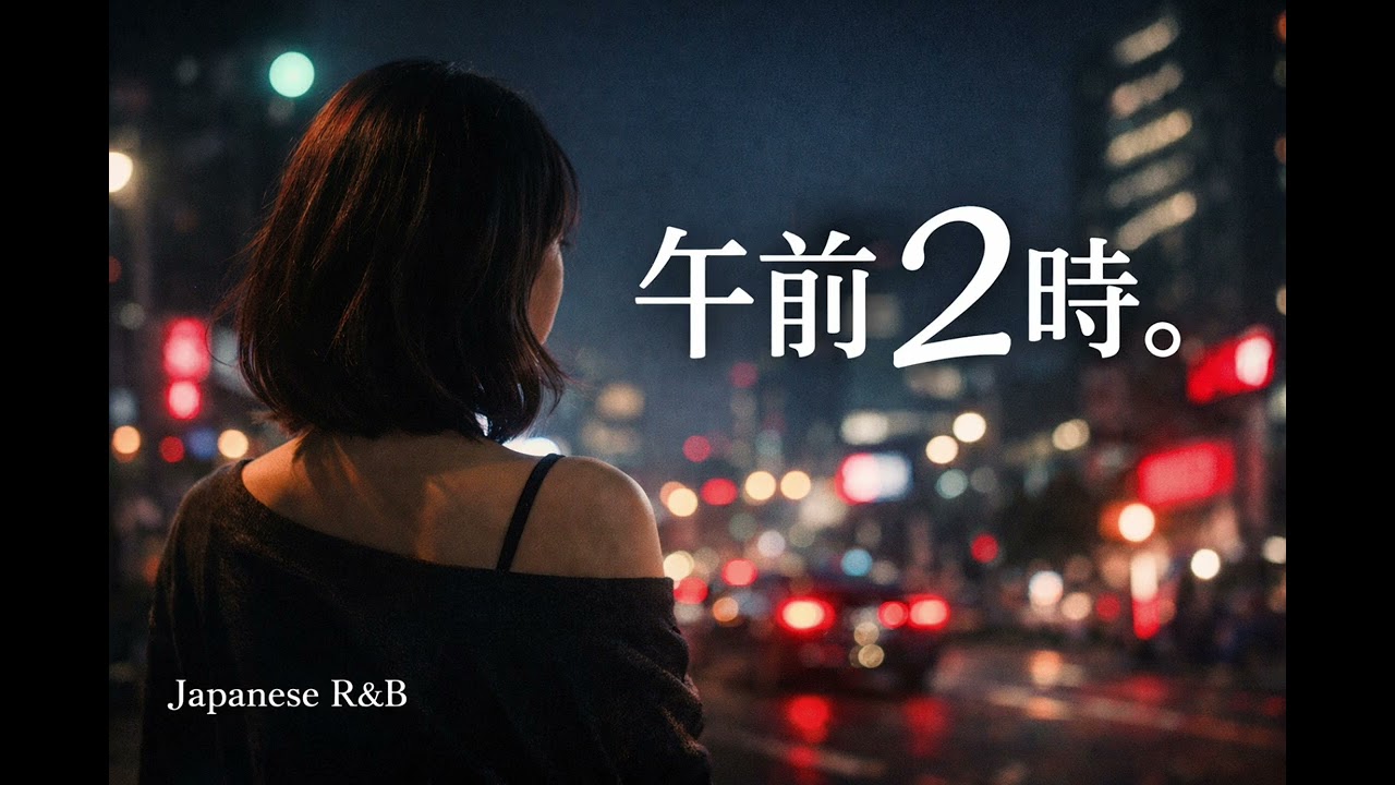 嶋野百恵好きな人に届いてほしい曲「午前2時、帰れなかった夜に。」｜Japanese R&B / Neo Soul オリジナル音源 suno