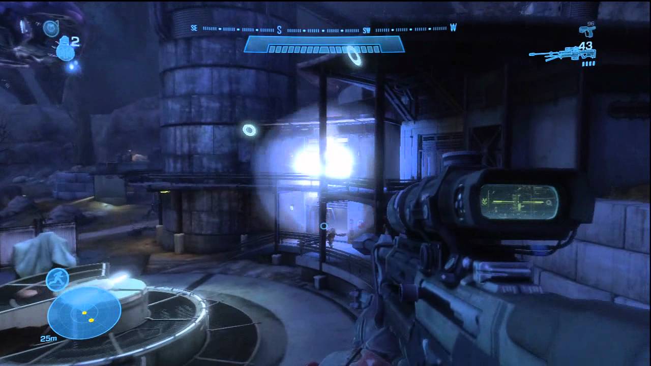 Let's Play: Halo Reach w/ Female Six - Part 6 - Shhh... be very quiet