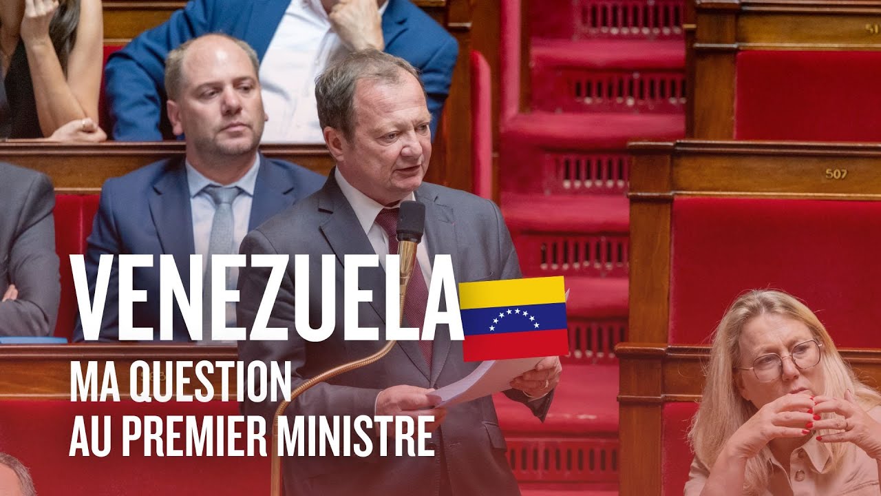 VENEZUELA : MA QUESTION AU PREMIER MINISTRE (06/01/2026)