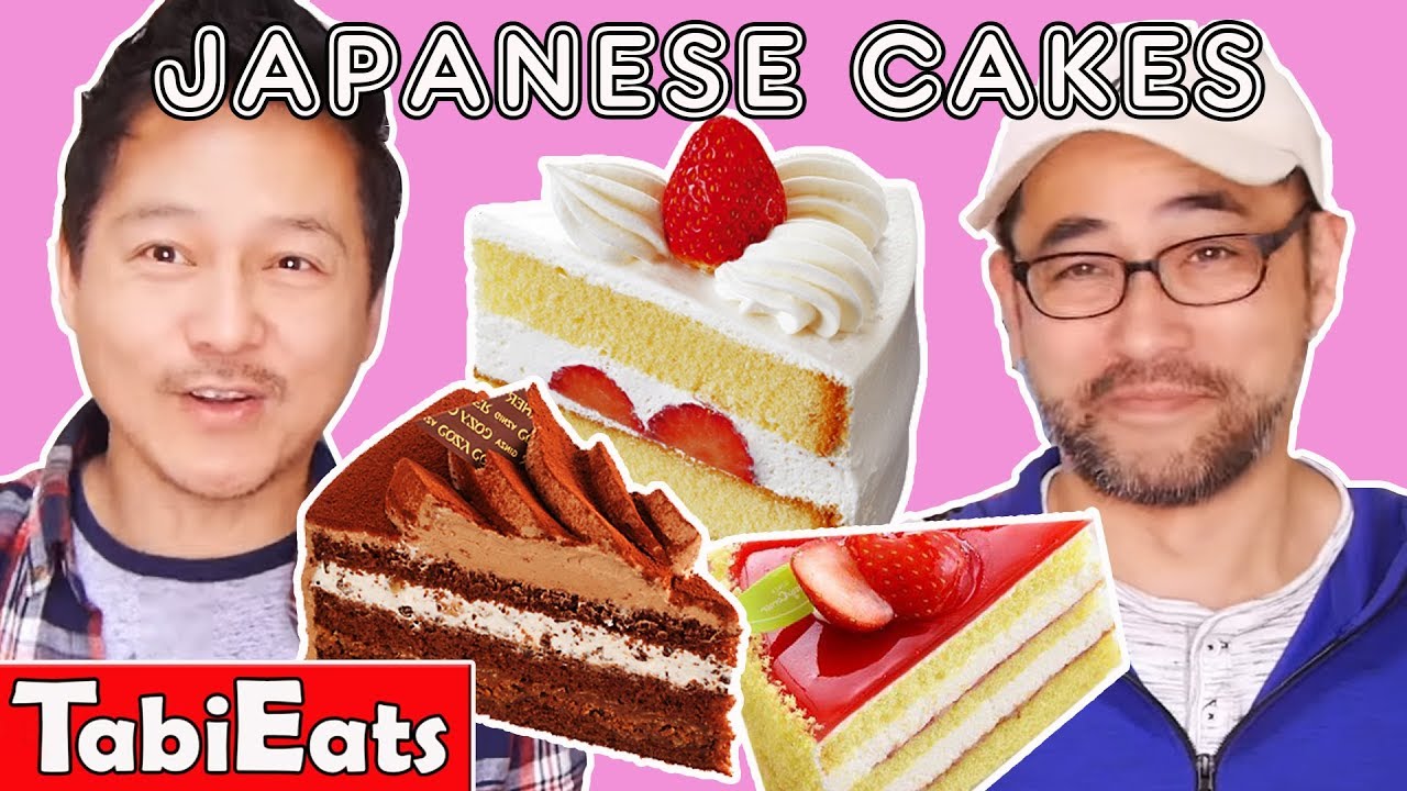 WE TRY EVERY CAKE from a JAPANESE Cake Shop