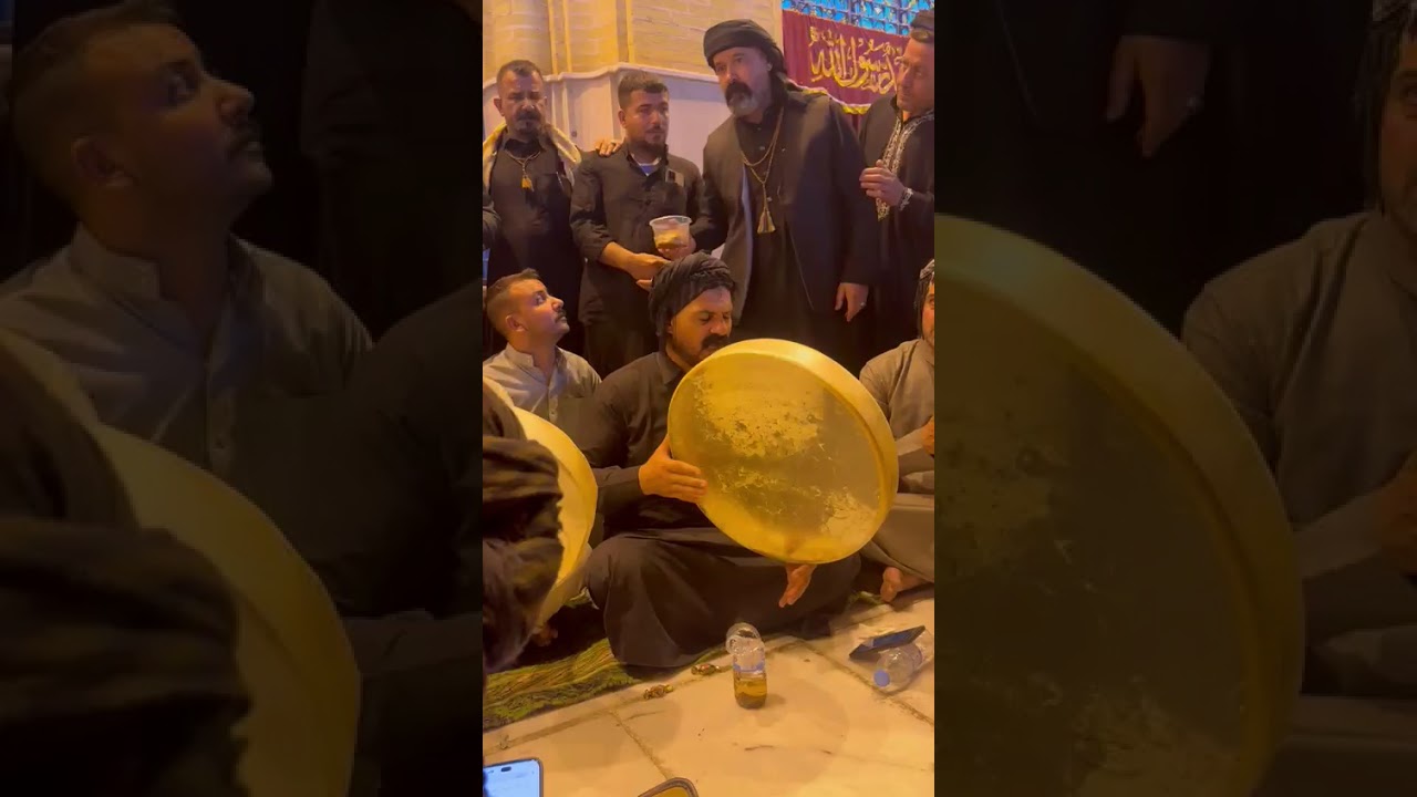 المداح السيد احمد عز الدين النعيمي في رحاب الحضرة القادرية 