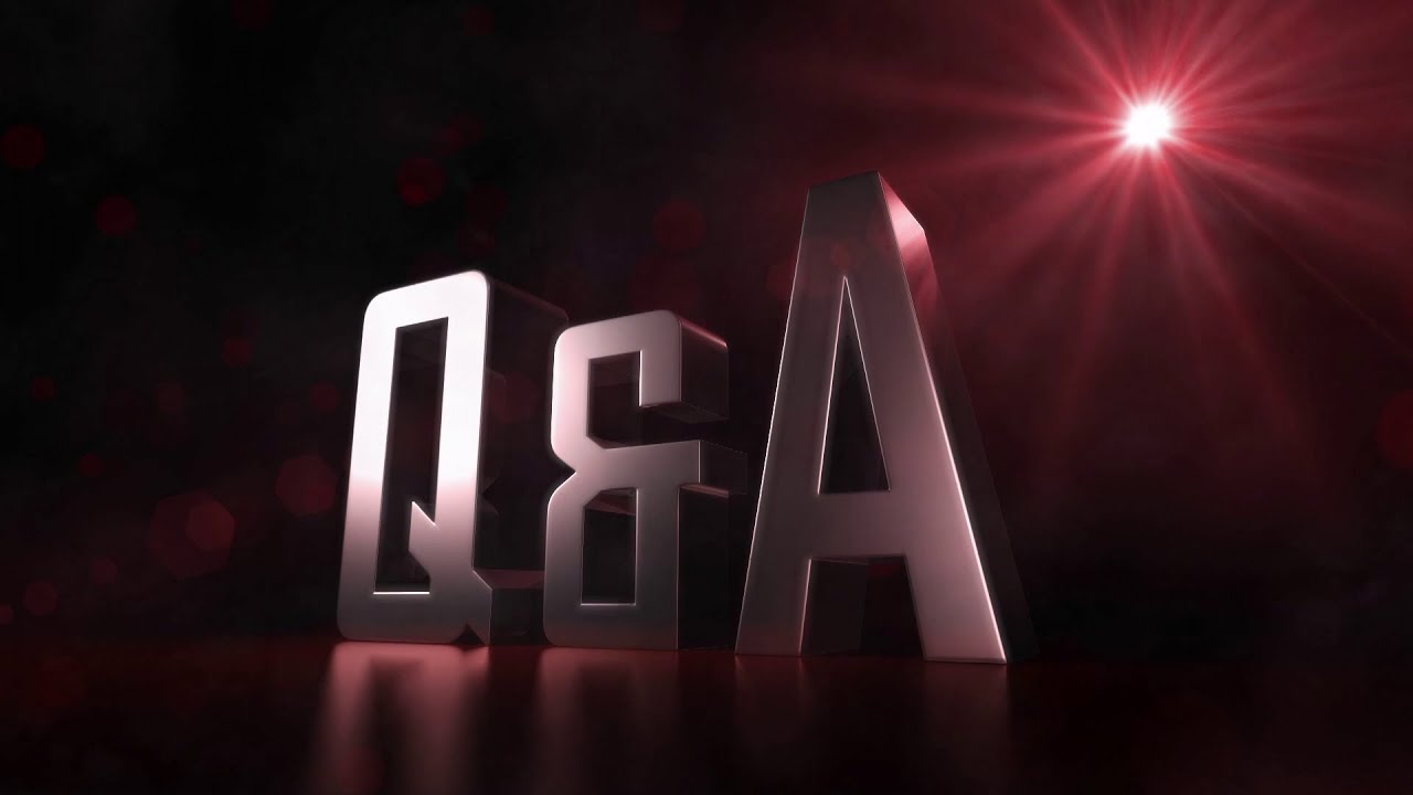 Q&A Show - Gordon and Dr. Grady McMurtry
