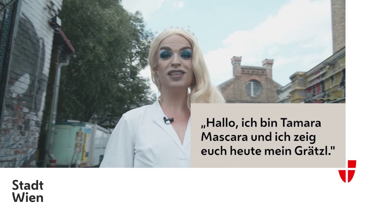 Stadt Wien Grätzlheroes: Dragqueen und DJane Tamara Mascara dreht ihre Runden im dritten Bezirk