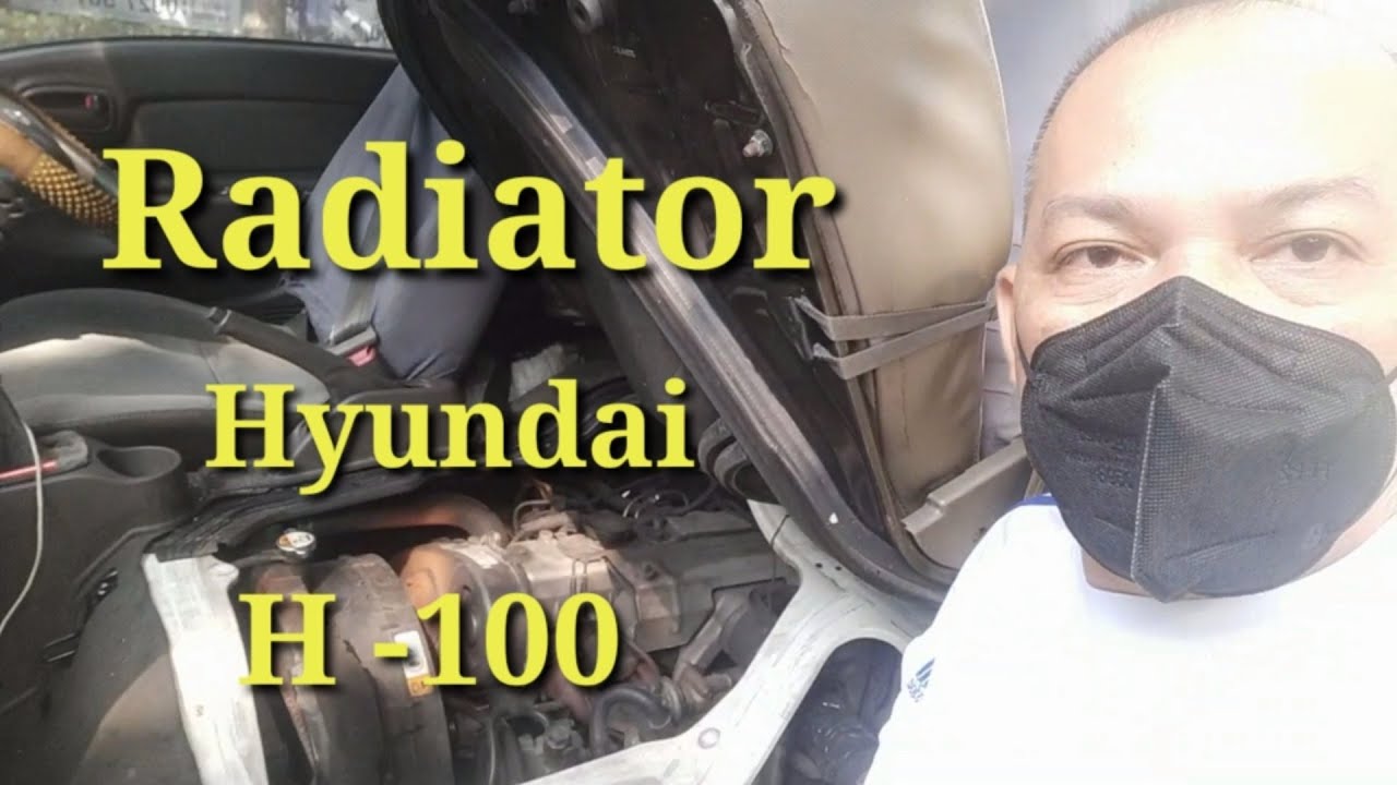 Radiator Hyundai H 100 #hyundai #h100  #engene #radiator