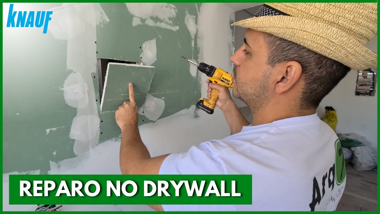 Como fechar um buraco no gesso drywall
