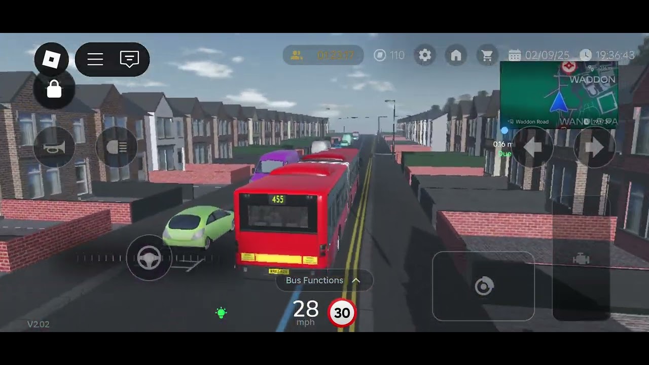 Croydon: 455 from South Croydon - Beddington | Citaro G 