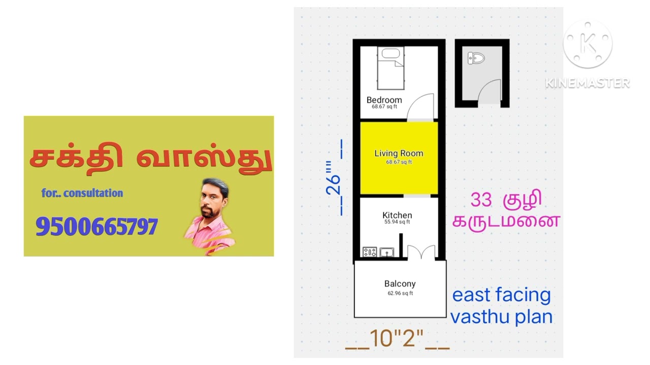 East facing vastu plan.10