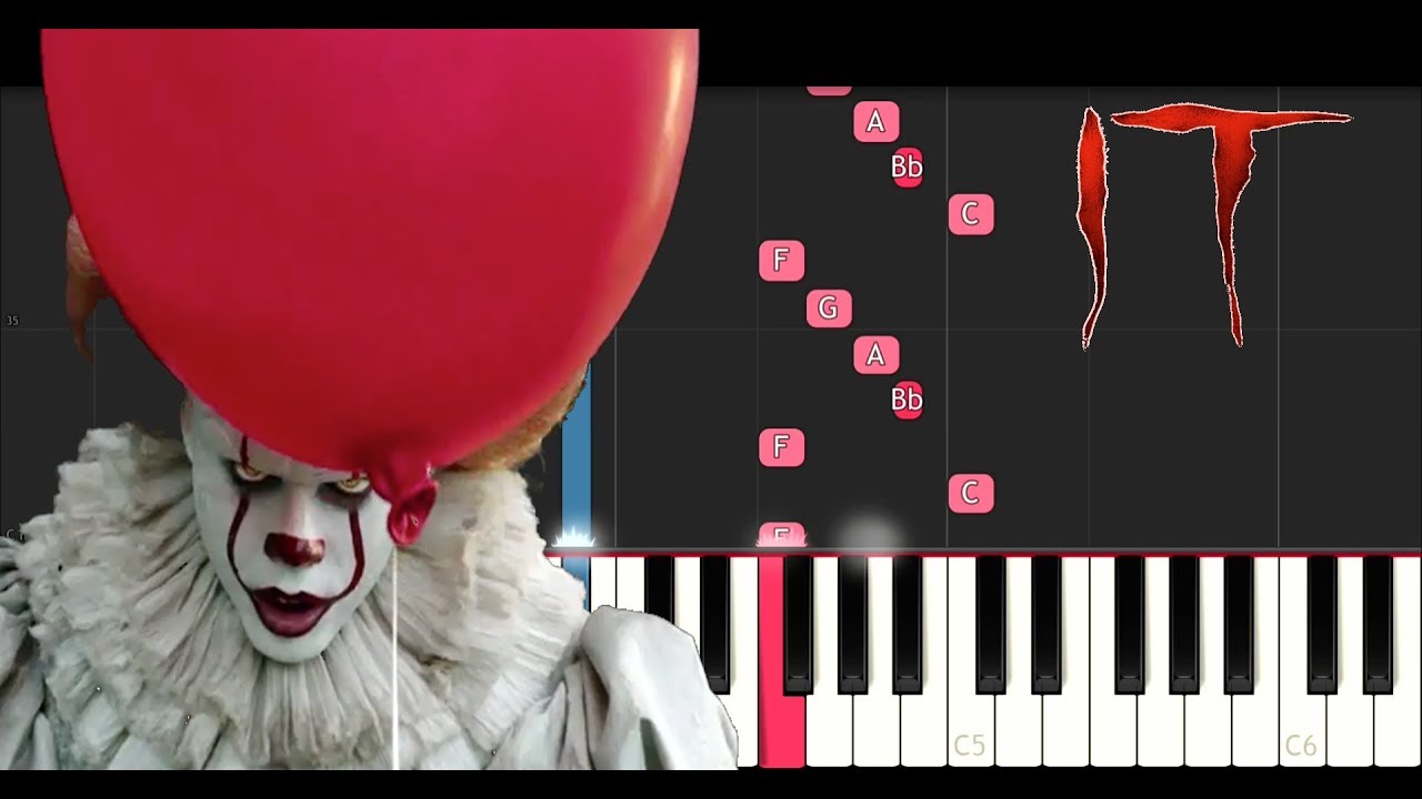 IT Soundtrack 2017 - Beverly (VERY EASY Piano Tutorial)