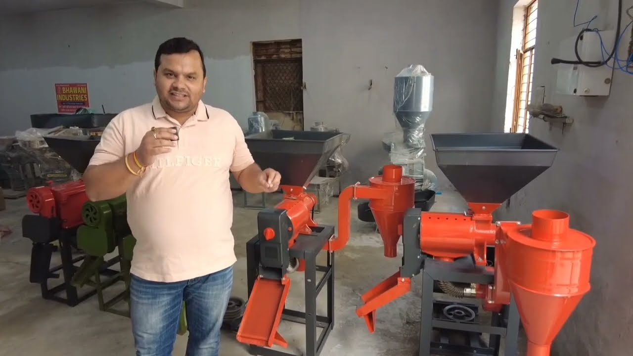 New Rice Mill Machine 2025 ✅💯 घंटे में 800Kg || Best Rice Mill || Mini Rice Mill