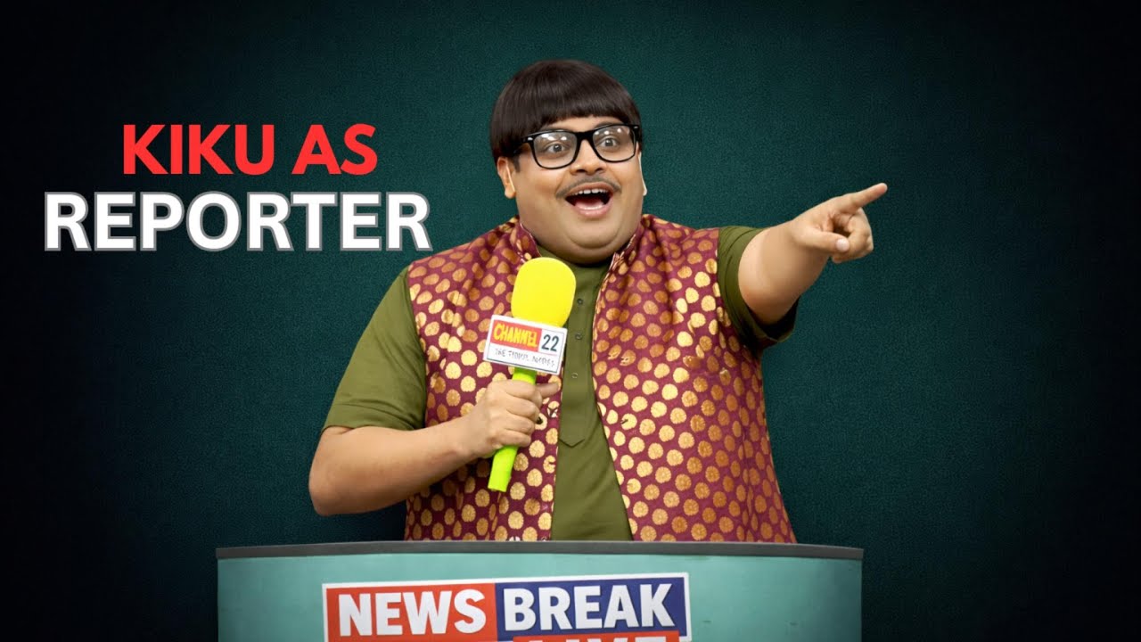 Kiku As Funny Reporter | tkss | Kiku Sharda |  Kapil Sharma | Comedy Clip