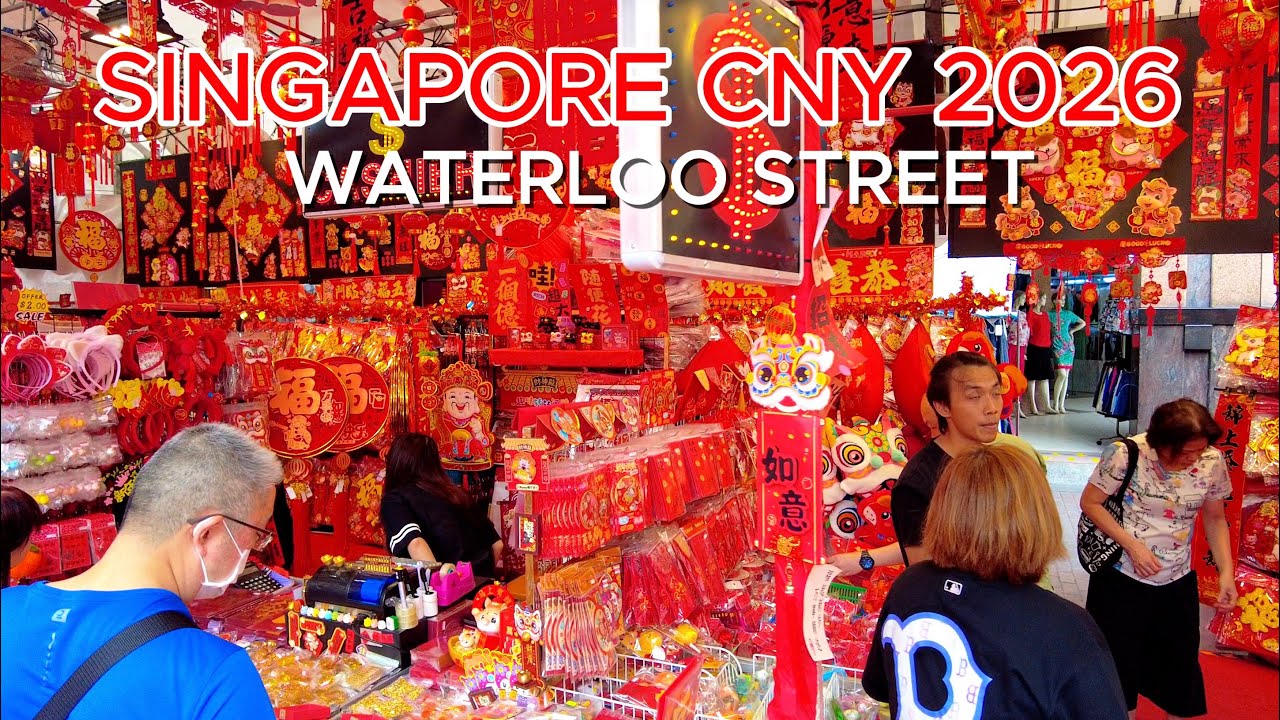 Singapore CNY 2026: Waterloo Street Market @ShineWalkingTour