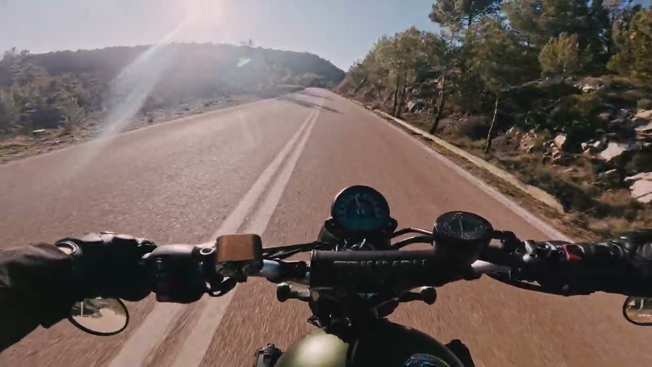 Going North - Triumph Scrambler 900 - pure sound