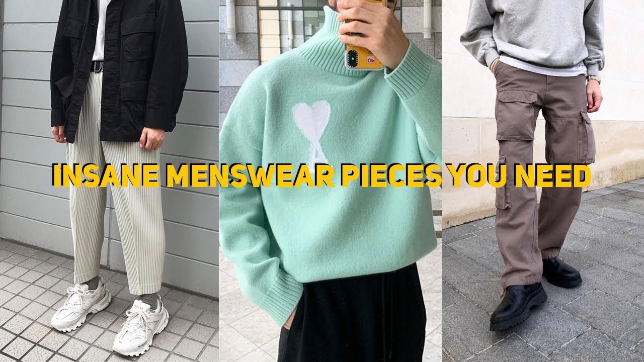 ULTIMATE MENSWEAR Pieces You Need | Men's Fashion