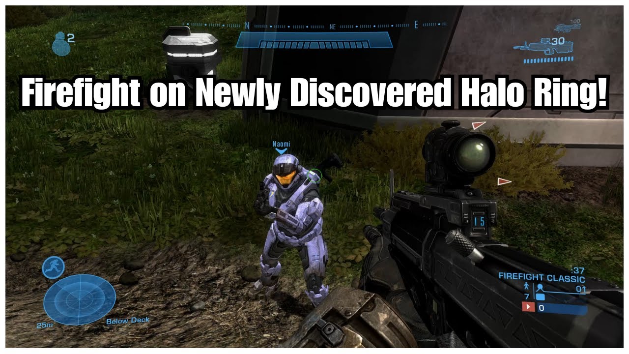 Halo Reach - Перестрелка на Данбич на новом кольце Halo с спартанкой Наоми 010