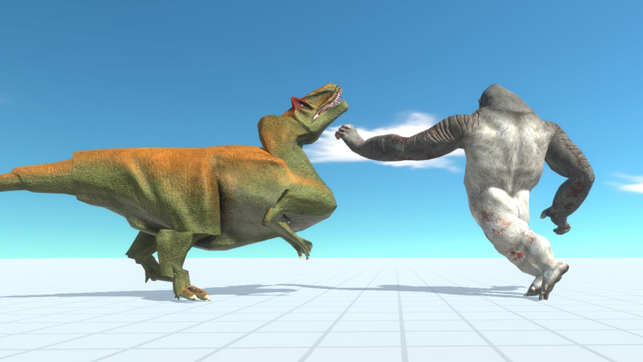 MASSIVE ALLOSAURUS vs EVERY UNIT - Animal Revolt Battle Simulator
