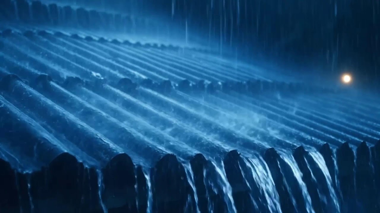 Relaxing Rain Sounds for Sleeping Fast and Reducing Stress 4K