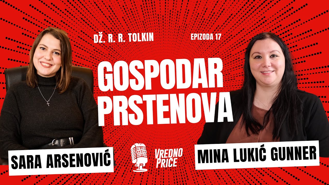 Vredno priče 17 - Gospodar prstenova / Dž. R. R. Tolkin (gost: Mina Lukić Gunner)