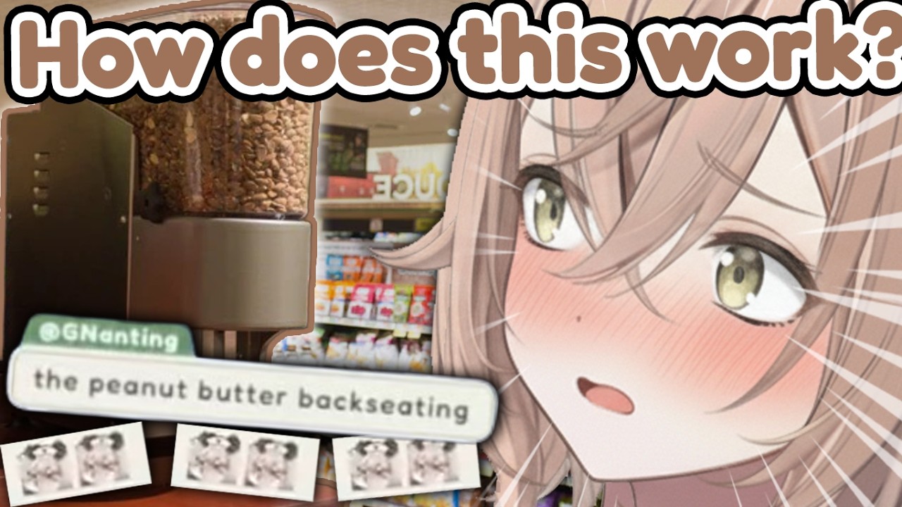 Nimi Is Too Intimidated To Use The Peanut Butter Machine