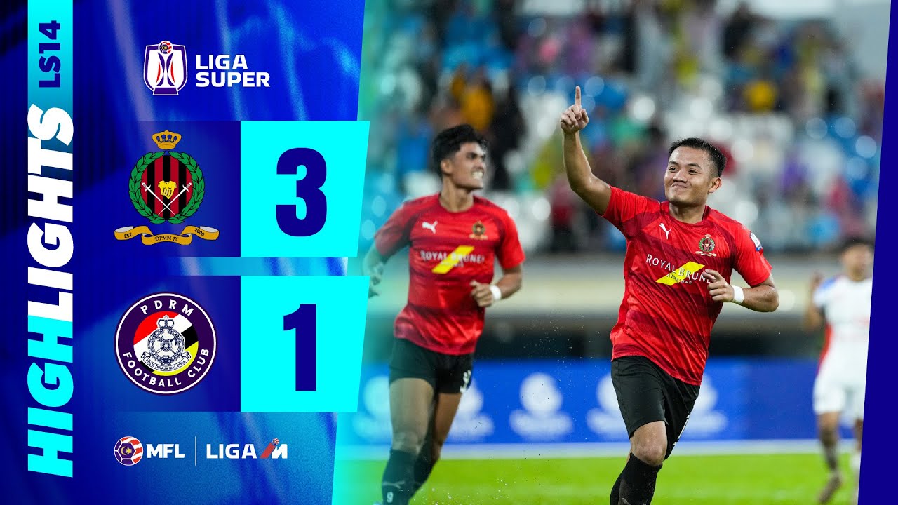 DPMM FC 3-1 PDRM FC | Highlights | Liga Super 2025-2026 | LS14