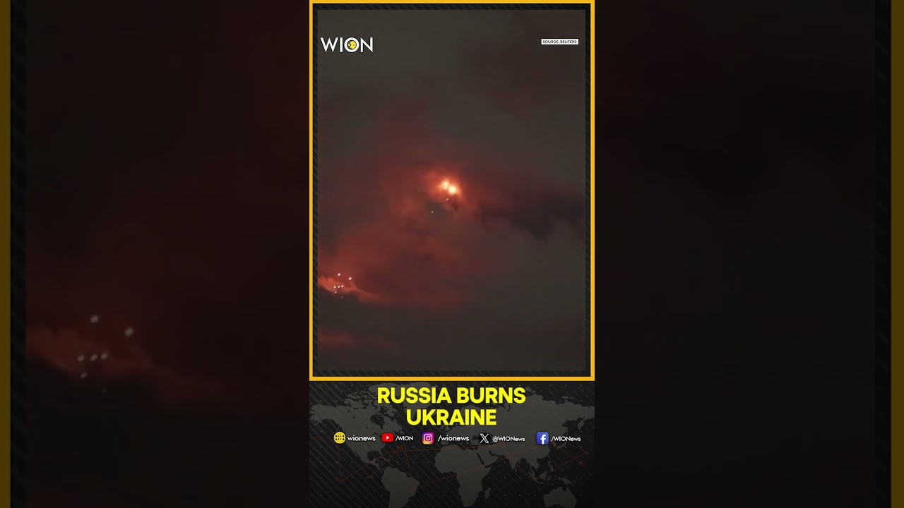 Russia-Ukraine War: Russia Attacked Ukraine Overnight With 614 Drones, Missiles | WION Shorts