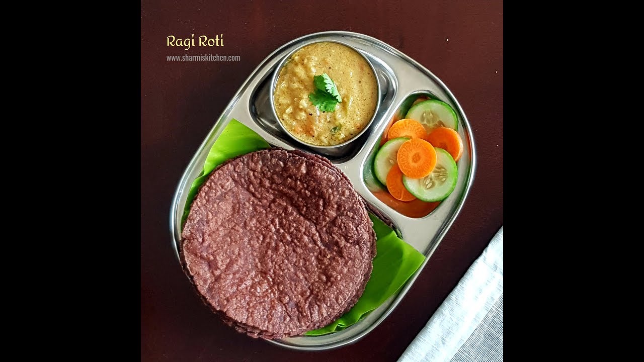Ragi Roti Recipe | Finger Millet Roti | Kezhvaragu Chapati
