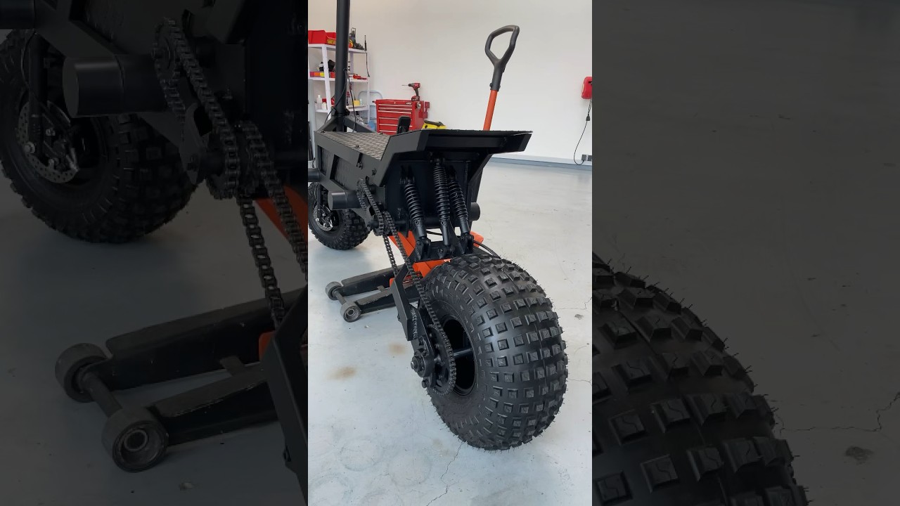 First off-road electric scooter is here 🔥🔥🔥#fyp #scooter #offroad