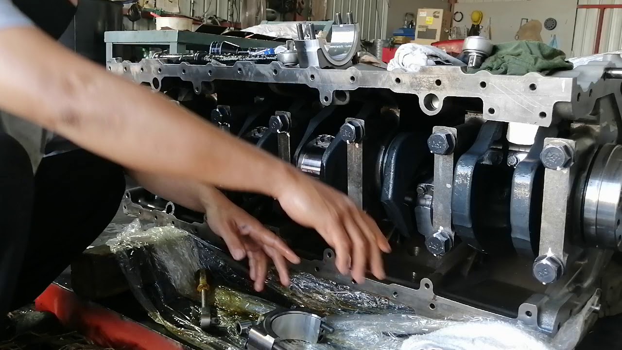 2806C SERIES PERKINS ENGINE part 5 assembled connecting Rod bearing sitting clearance