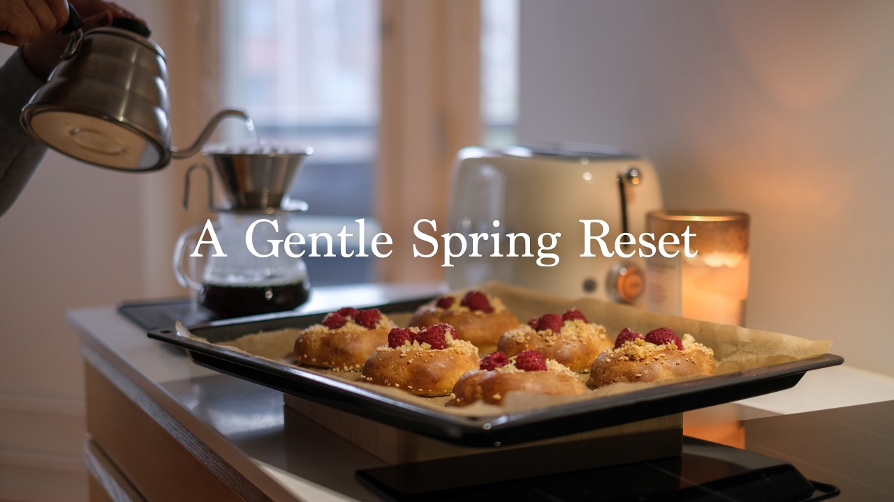 A Gentle Spring Reset🌷I Early Spring Mornings | Slow Days, Baking & Starting Fresh