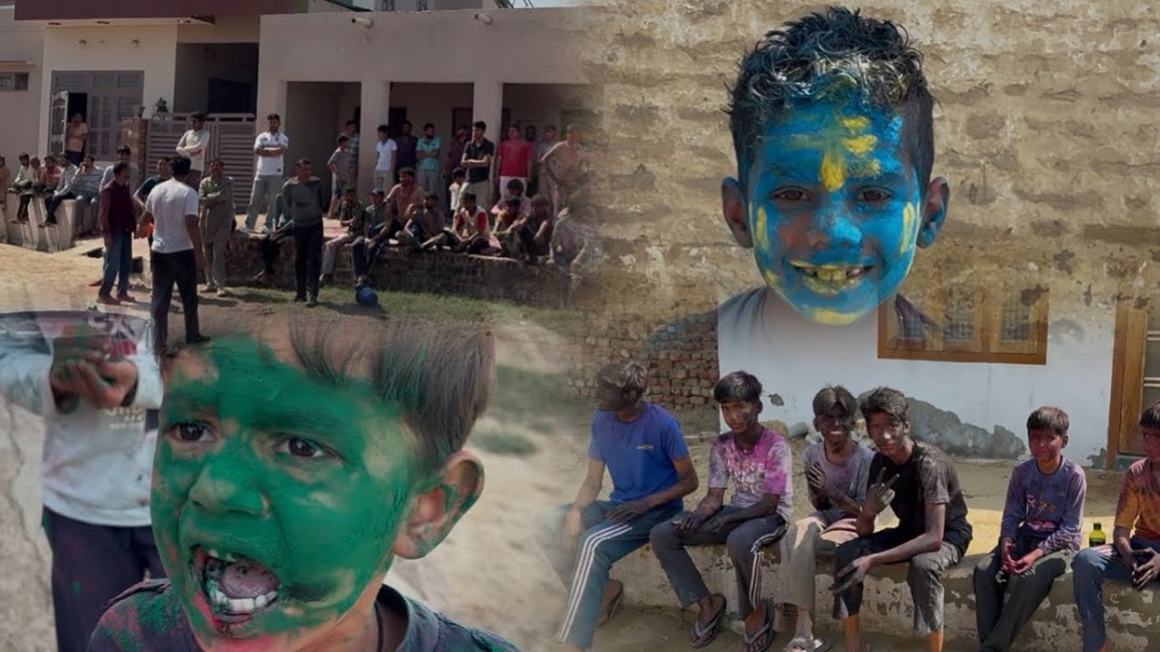 इस साल की होली रही सबसे यादगार ❤️ |Full Holi Celebration Vlog